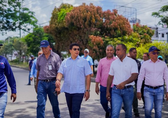 CAASD optimiza drenaje sanitario y servicio de agua potable en Guachupita