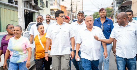 Fellito Suberví afirma más de 50 mil personas se beneficiarán con nueva red sanitaria y con “gigante cisterna”, en Villa Juana