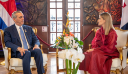 Presidente Abinader sostiene reunión bilateral con la mandataria electa, Laura&hellip;